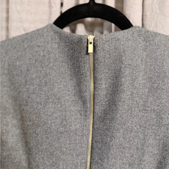 Diane Von Furstenberg delian wool sheath peplum beltDress size 4